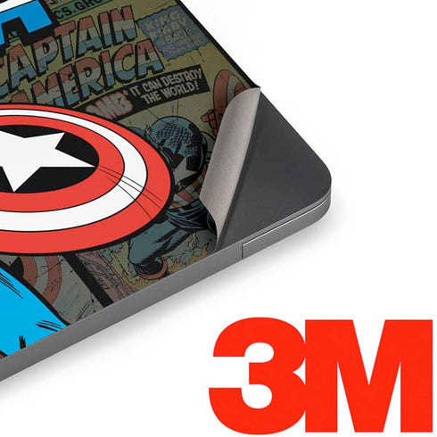 Marvel Classic Comics Captain America Vintage Apple MacBook Air Skin